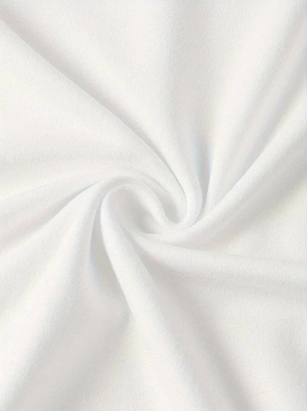 Kadın Kısa Kollu Bisiklet Yaka Zürafa Baskılı Bluz - Resim 3