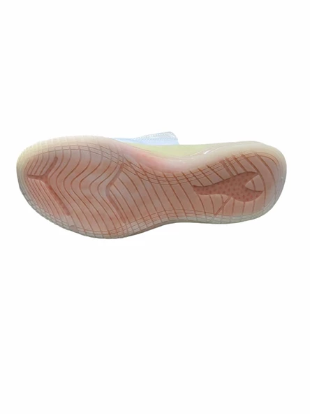 Wickers Erkek Sneaker Günlük Spor Ayakkabı Beyaz-Bej - Resim 4