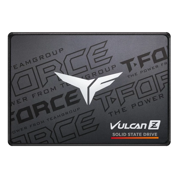 TEAM VULCAN Z 256GB 520/450MB/s 2.5" SATA 3 SSD Disk (T253TZ256G0C101)