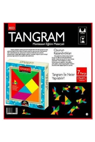 Renkli Tangram Oyunu