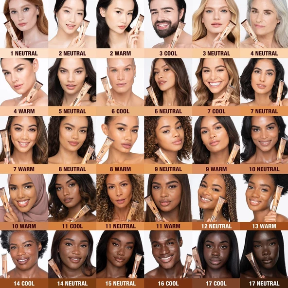 Charlotte Tilbury Charlotte's Beautiful Skin Foundation  8 Neutral - Fondöten 30 ml - Resim 2