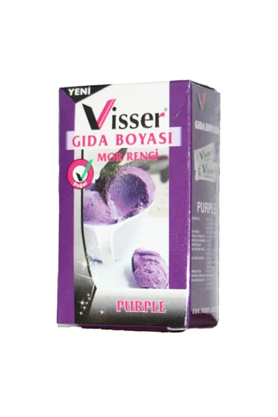 Visser Toz Gıda Boyası Mor