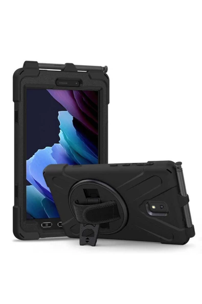 Galaxy Tab Active 3 T577 Defender Tablet Silikon-Siyah