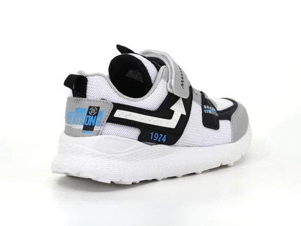 Alessio Çocuk 020 Anorak Spor Ayakkabı Buz - Siyah - Resim 3