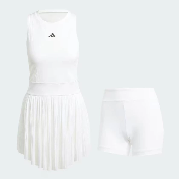 Adidas IT1838 Tenis Pro Aeroready Beyaz Tenis Elbise - 2