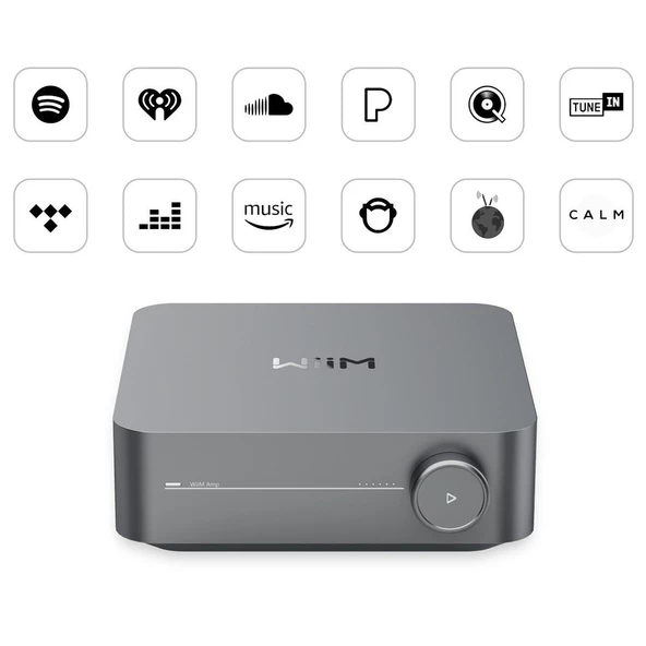 Wiim Amp Streaming Stereo Amplifier Space Grey - 5