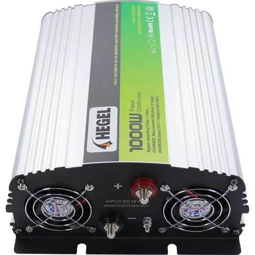 Obus Karavan Hegel Tam Sinüs İnvertör 1000W/12V AC 220V Şarjlı - 3