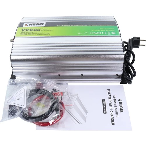 Obus Karavan Hegel Tam Sinüs İnvertör 1000W/12V AC 220V Şarjlı - 4