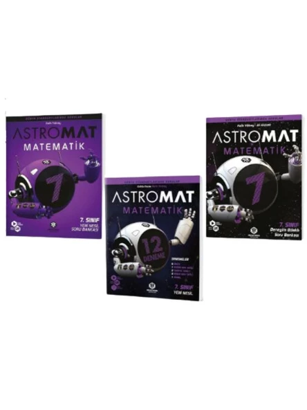 İrrasyonel Yayınları 7.Sınıf Astromat Matematik 3’lü Set