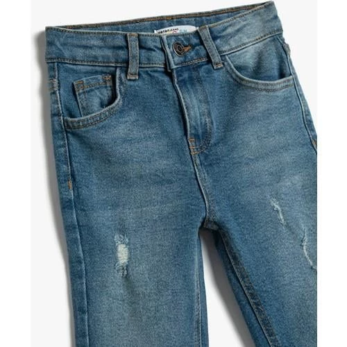DENIM TROUSERS 3WKB40032TD DEVAM MODELI - 3