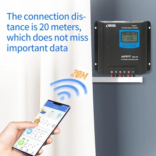 Obus Karavan Hegel Mppt Solar Şarj Kontrol Cihazı Bluetooth Bağlantılı 30A 12/24V - 3