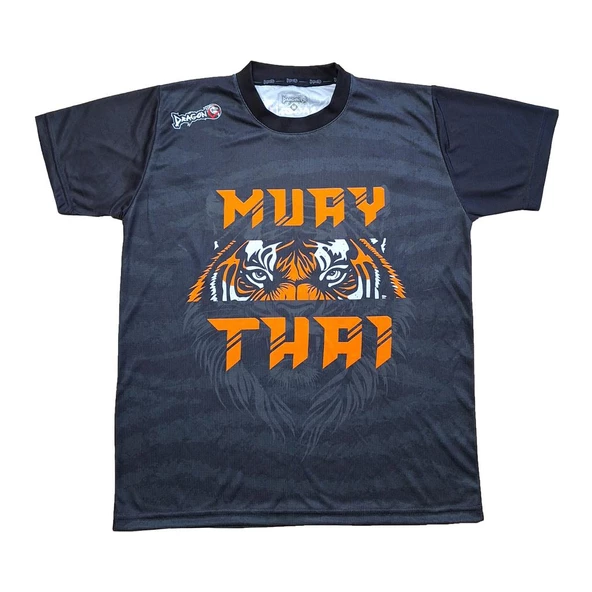 DragonDo TX711 Tiger Muay Thai Tişört Dijital Baskılı Muaythai Tshirt - 3