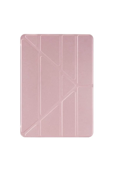 Apple Ipad Air 2022 Kılıf (A2588-A2589-A2591) Origami Pencil Rose Gold Uyumlu