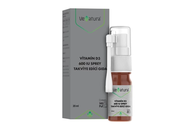 Venatura Vitamin D3 600 IU Sprey 20 ml