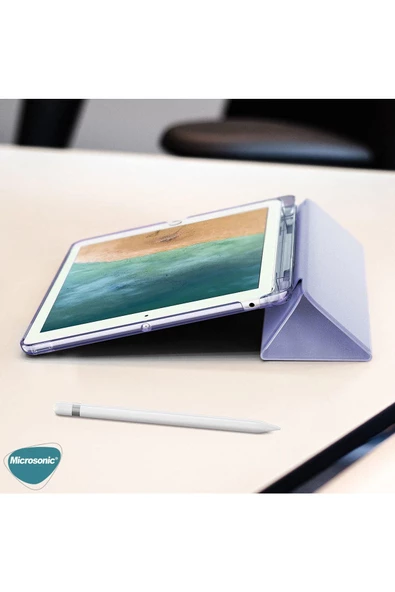 Apple Ipad Pro 11`` 2022 4. Nesil Kılıf (A2759-A2435-A2761-A2762) Origami Pencil Lacivert