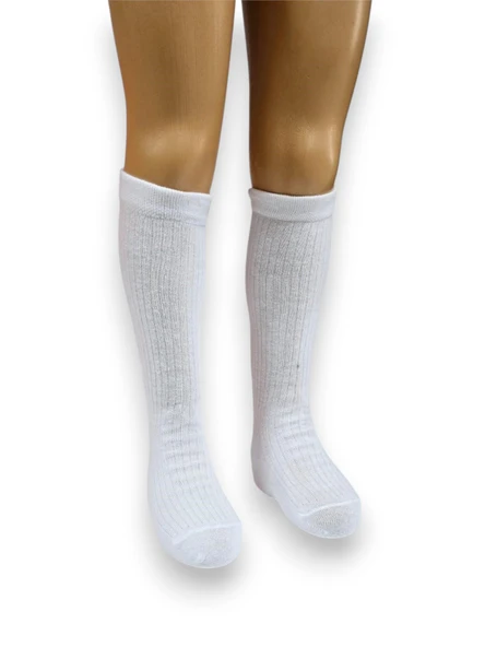 Fitilli Dizaltı Okul Çorabı - 6