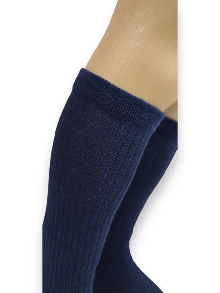 Fitilli Dizaltı Okul Çorabı - 5