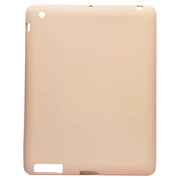 Ipad 2 3 4 Silikon Kılıf Soft Yüzeyli A1395 A1396 A1397 A1416 A1430 A1403 A1458 A1459 A1460 (SKY)