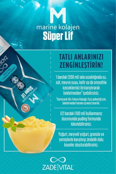 ZADEVİTAL MARINE KOLAJEN SÜPER LİF 28 TOZ SAŞE - 7