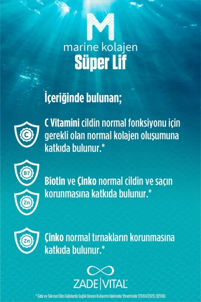 ZADEVİTAL MARINE KOLAJEN SÜPER LİF 28 TOZ SAŞE - 4