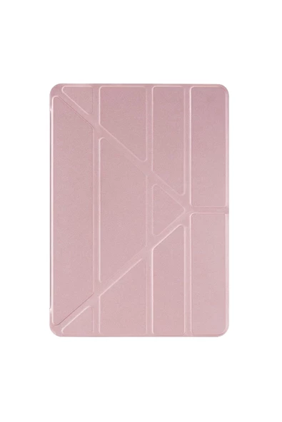 Apple Ipad Air 11 2024Uyumlu Kılıf (A2902-A2903) Origami Pencil Rose Gold