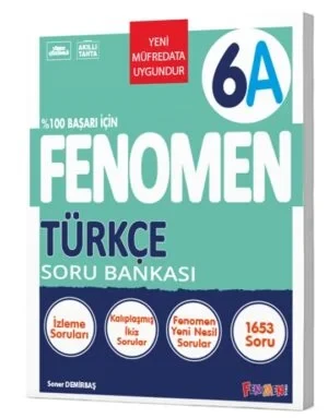 Fenomen 6. Sınıf Türkçe A Soru Bankası ürün görseli
