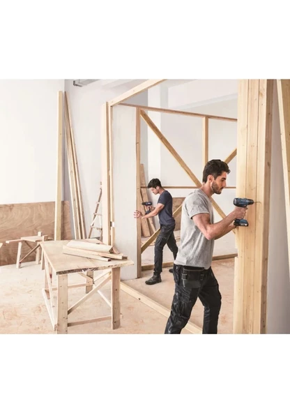 Bosch GSR 180-LI 2x2.0Ah Çift Akülü Şarjlı Matkap 06019F810A - 3