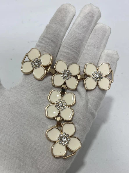 Metal Ayakkabı ve Çanta Aksesuarı 184 Adet - Resim 6