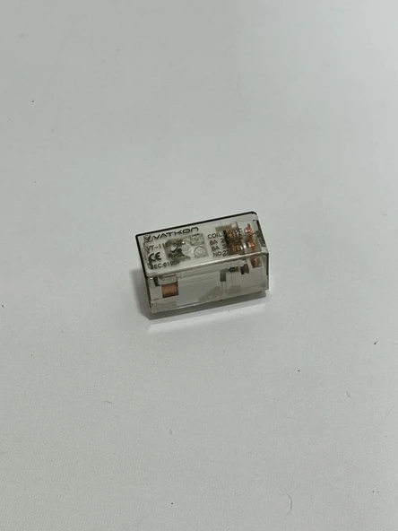 Vatkon VT-115F-1Z 16A Çift Kontak (8 Pinli) Röle (1 Adet) - Resim 2