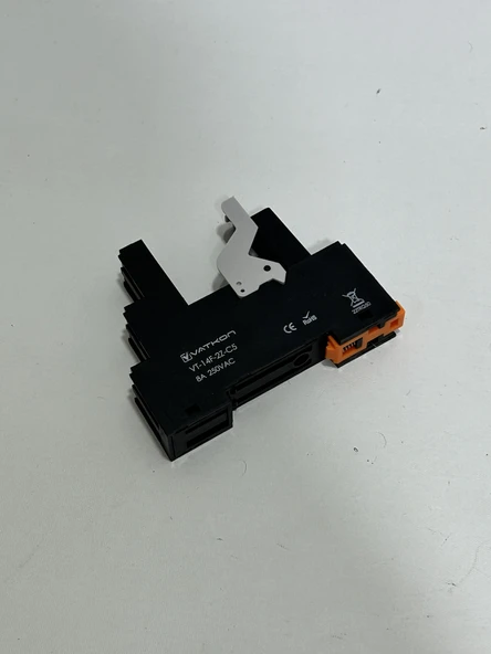 Vatkon VT-14F-2Z-C5 Ledli Çift Kontak (8 Pinli) Role Tutucu (1 Adet) - Resim 3