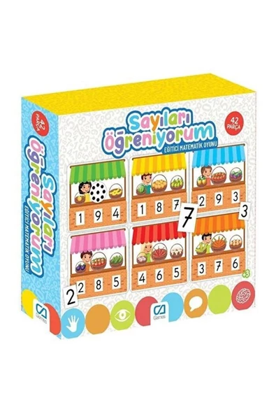 Sayıları Öğreniyorum 42 Parça ürün görseli