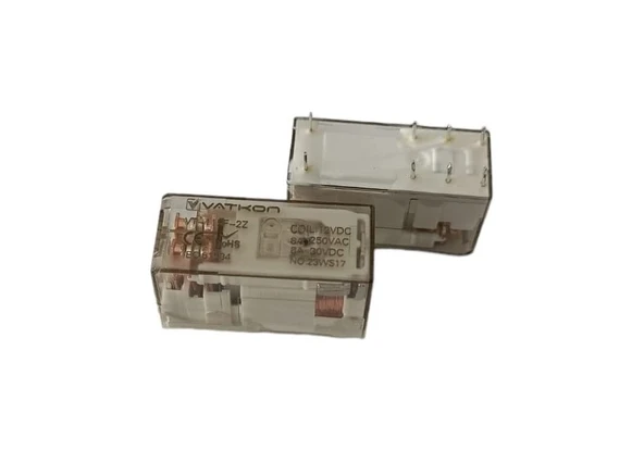 Vatkon VT-115F-2Z 8A Çift Kontak (8 Pinli) Röle (1 Adet) ürün görseli