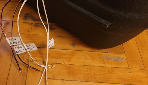 Özel Yapım 46 Lt Ledli Bagaj Çantası SİYAH - 2