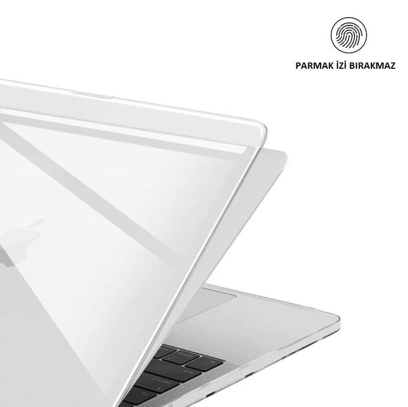 Macbook Air M2 M3 M4 13.6 A2681 A3113 A3240 Uyumlu Kılıf Kristal Şeffaf Kapak Kılıf Koruma - 10