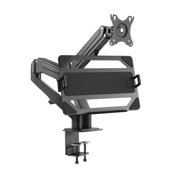 xDrive İkili Monitör Tutucu + Laptop Standı MNT-25-C024/LTP Monitör Standı - Monitör Aparatı