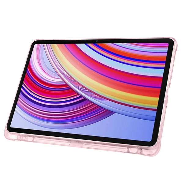 Xiaomi Redmi Pad Pro Kılıf Tri Folding Kalem Bölmeli Standlı Kılıf - 11