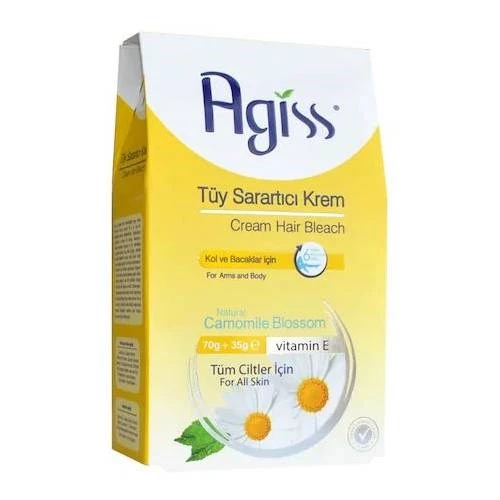 Agiss tüy Sarartıcı Krem 70g+35g