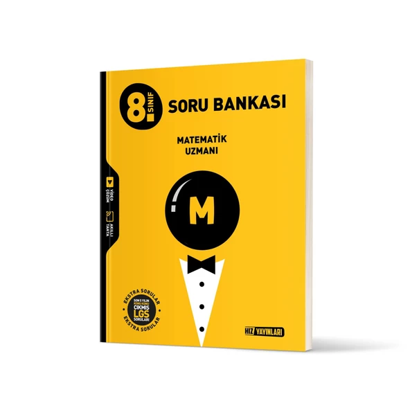 8.SINIF MATEMATİK UZMANI SORU BANKASI  HIZ YAYINLARI