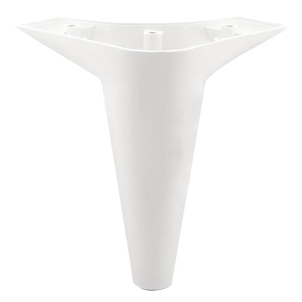 (4 ADET) Mobilya Yükseltici Kanepe Sehpa Puf Tv Ünitesi Koltuk Ayağı Beyaz Baza Ayak 15 cm - Resim 7