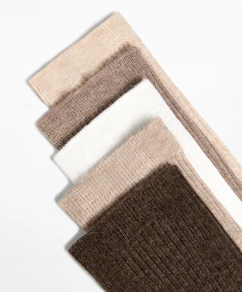 Oysho 5 çift pamuklu classic çorap - Resim 2