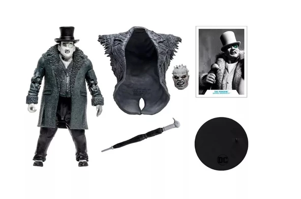 DC Multiverse 7 İnç Aksiyon Figürü Arkham Şehri Pengueni - 2