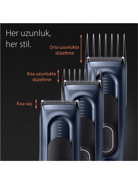 Braun Series 5 Hc5350 Erkekler Için 17 Uzunluk Ayarına Sahip Saç Kesme Makinesi - 4