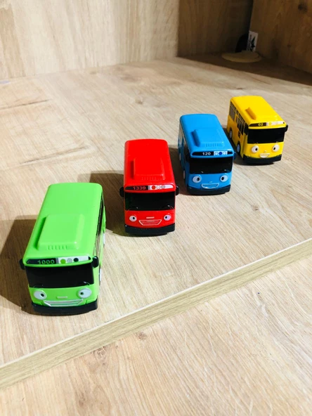 TAYO 4 LÜ ÇEK BIRAK OTOBÜSLER - 2