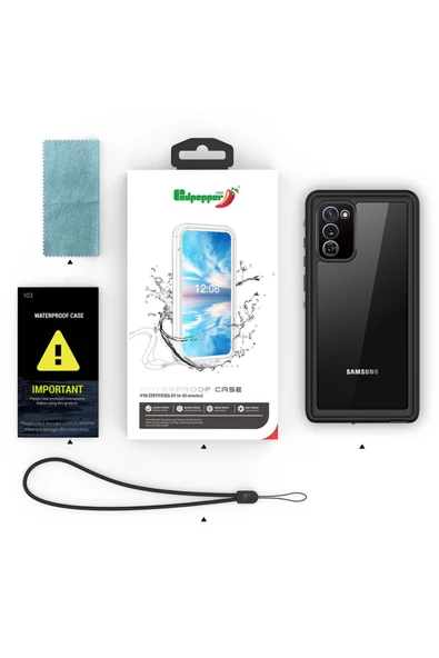 Samsung Galaxy Note 20 Uyumlu Magsafe Özellikli Waterproof (2 Metre) Su Geçirmez Tıpalı Kılıf