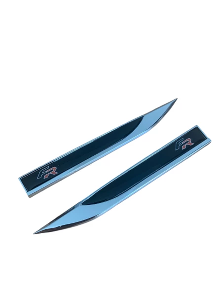 SEAT FR LOGOLU YAN ÇAMURLUK METAL BIÇAKLARI (2 ADET) - Resim 2