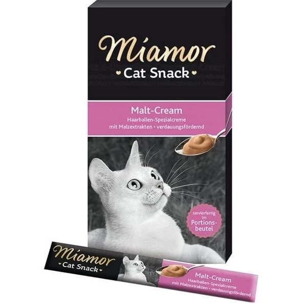 Miamor Cat Snack Kırmızı Etli Krema Yetişkin Kedi Ödülü 6x15 g
