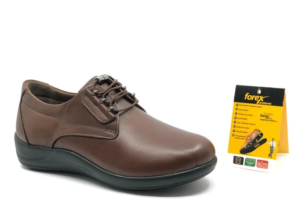 Forex Dr.Tavsiyeli (Bunyon) %100 Hakiki Deri Comfort Kadın Ayakkabı - Resim 3