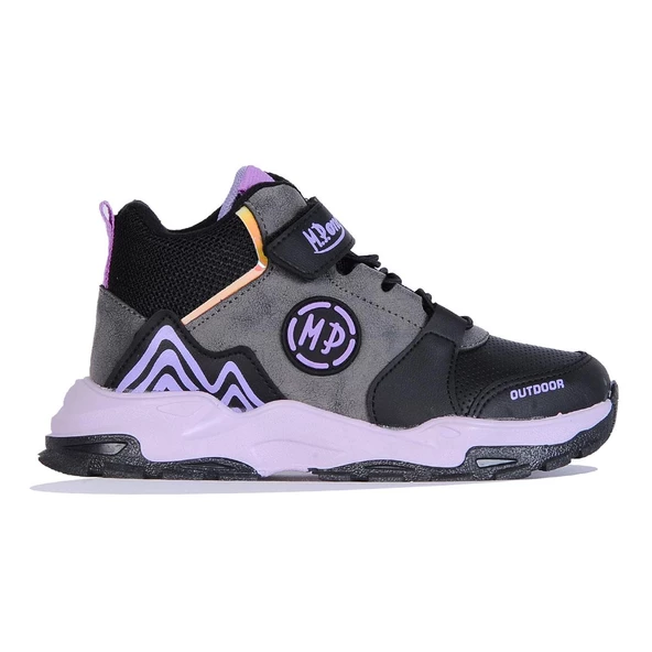 Mp 242-3139Ft Syh-Mor Cırtlı Kışlık Kız Çocuk Bot ürün görseli 1