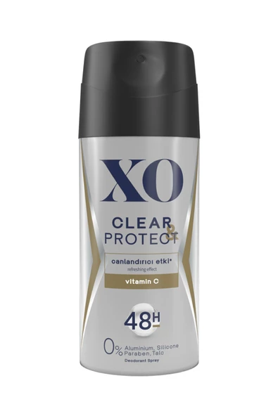 XO Clear & Protect Men Deodorant 150 ml - 4