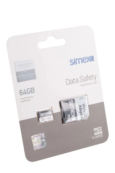 64 Gb Data Safety Micro Sd Hafıza Kartı Class10